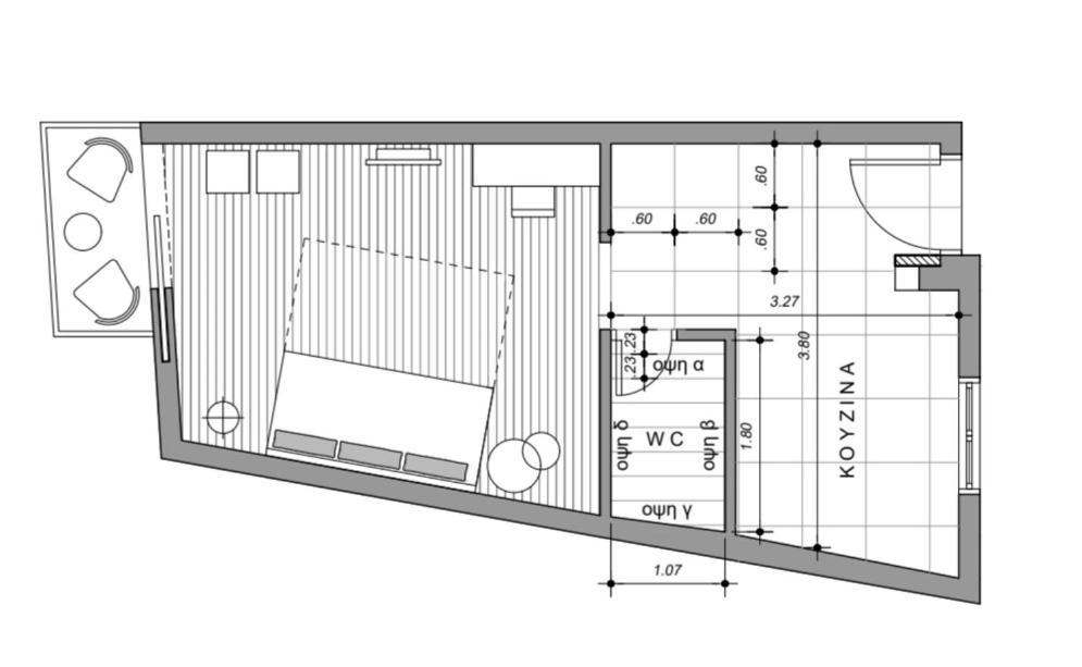 Cozy, Sunbathed, 30M2 Apartment 아테네 외부 사진